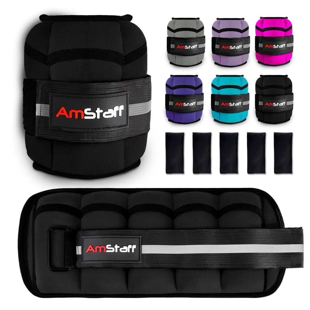 Adjustable Ankle Weights 1 Pair 10 lbs Set Y12795