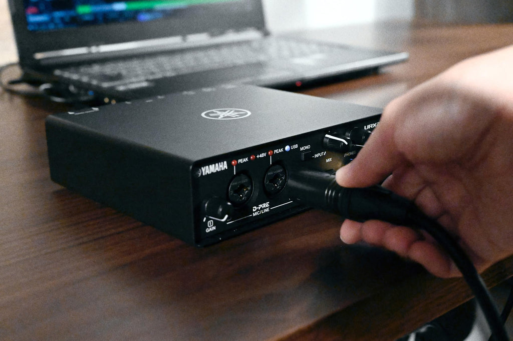2-in/2-out USB-C Audio/MIDI Interface with 32-bit/192kHz Support, Black L92029