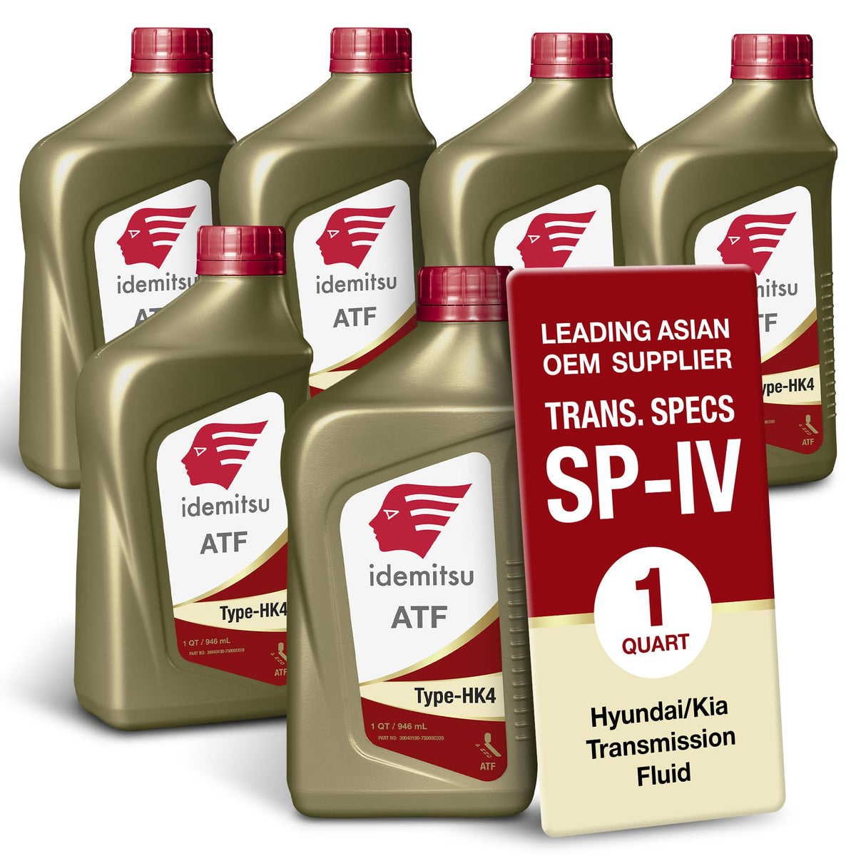 ATF Type HK4 Transmission Fluid 1 Qt 6 Pack Z498770