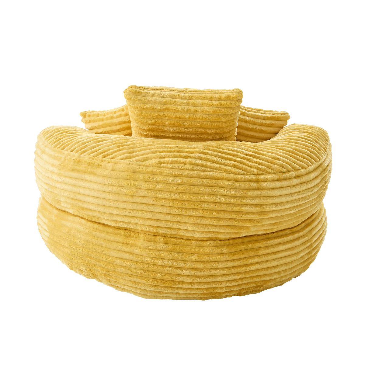 Oversized Mustard Yellow Bean Bag Chair G97245