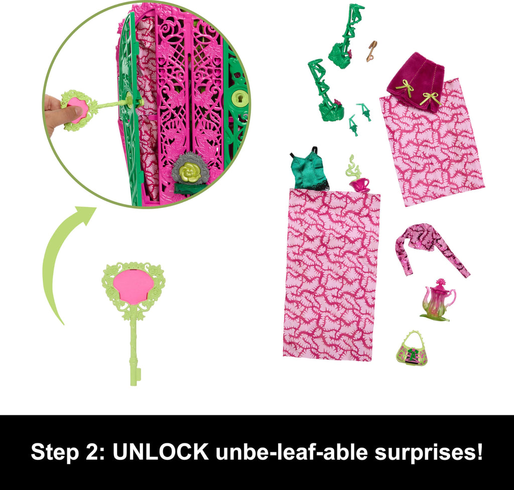 Doll & Accessories Set with Closet L1037