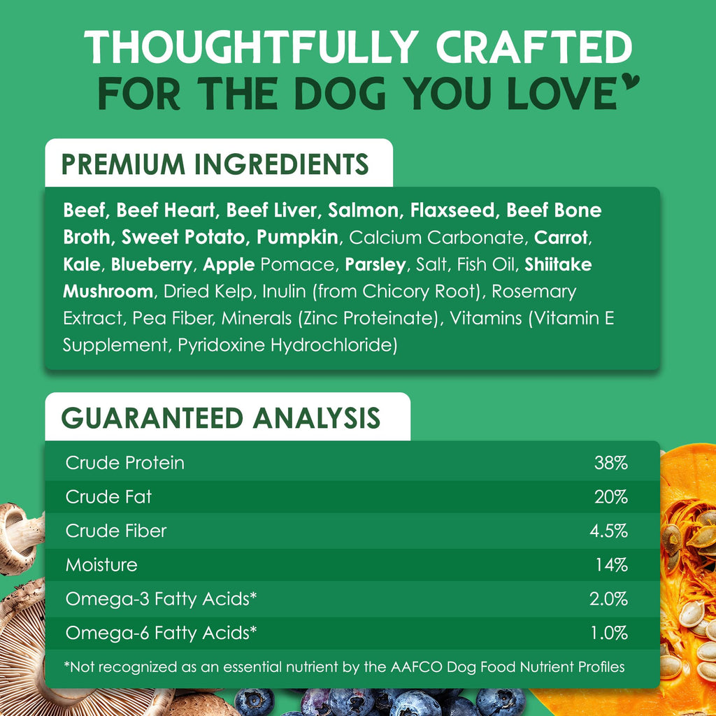 Air-Dried Grain-Free Beef Dog Food O2388