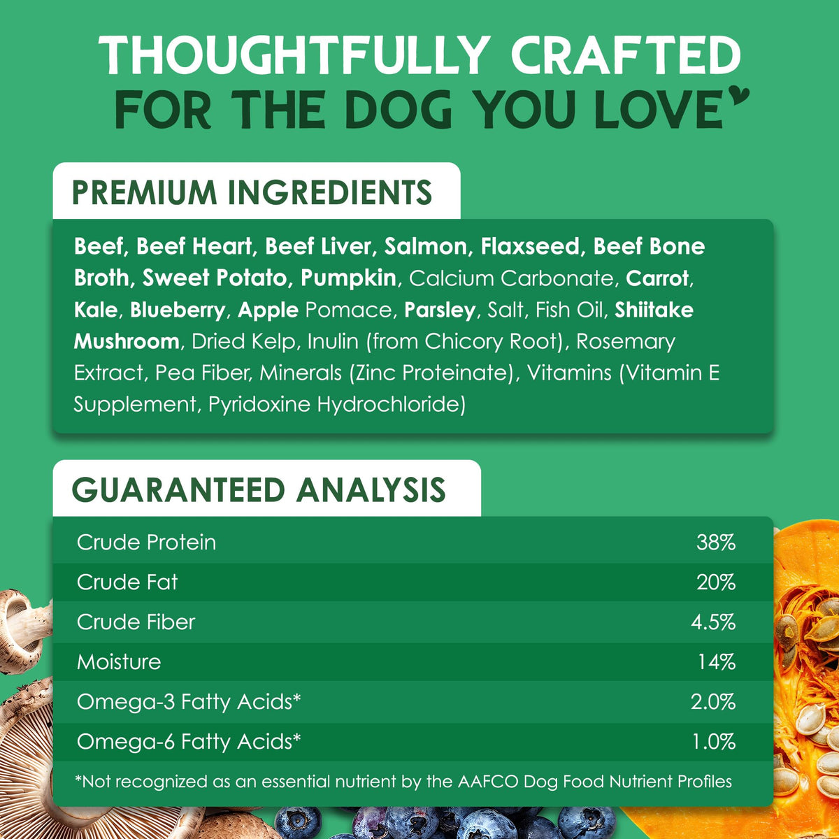 Air-Dried Grain-Free Beef Dog Food O2388