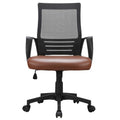 Brown Mesh Swivel Office Desk Chair J10081