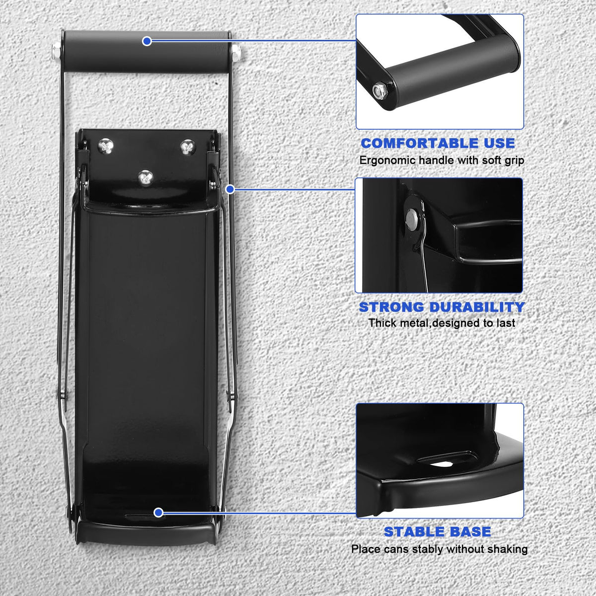 Stainless Steel Wall Mounted Can Crusher K2991