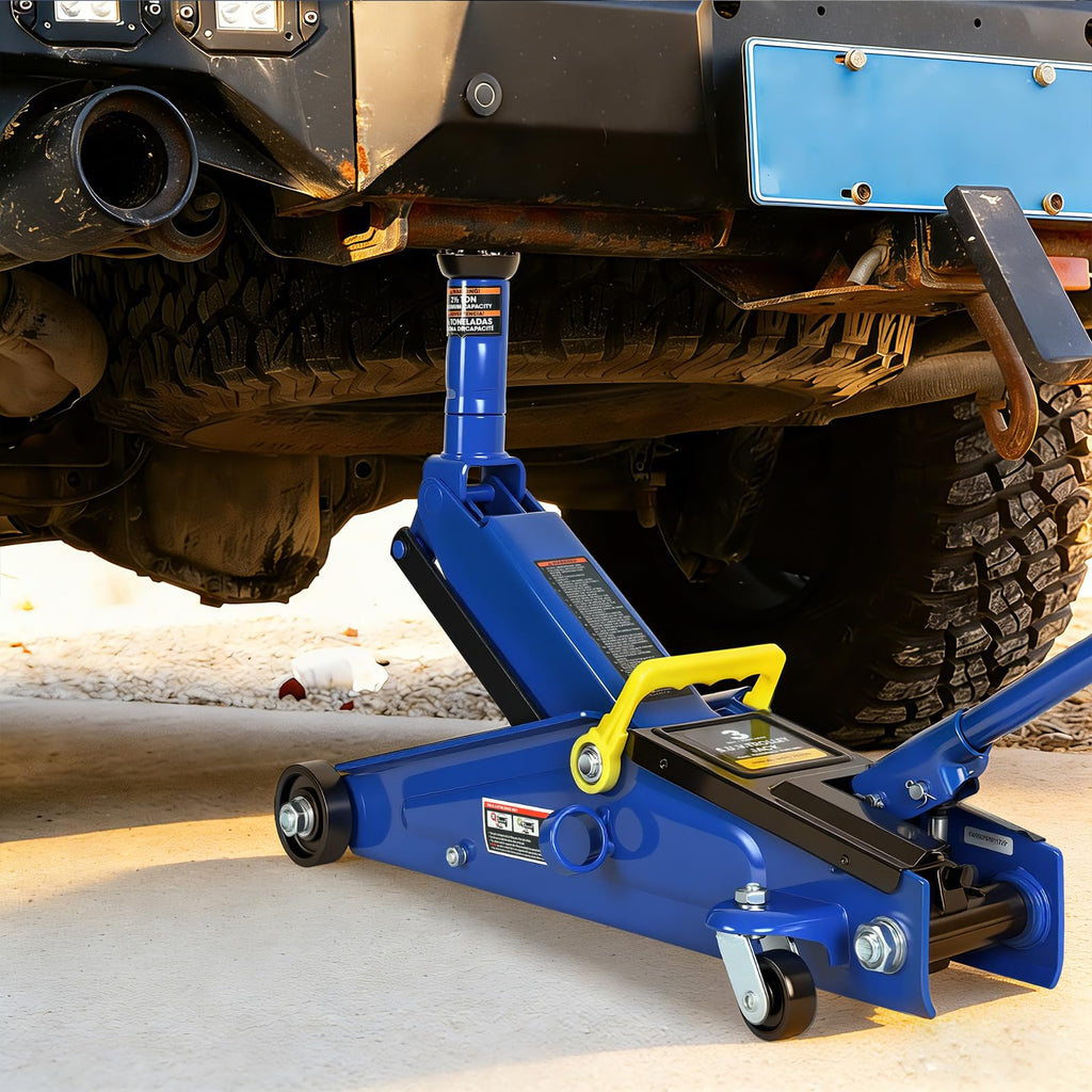 3 Ton Hydraulic Floor Jack, 6000 LBS Capacity, Blue I455165