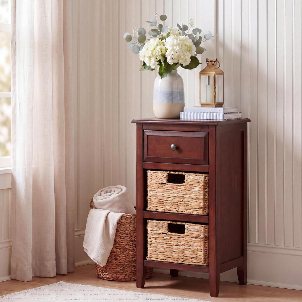 Cherry Wood Side Table J691803