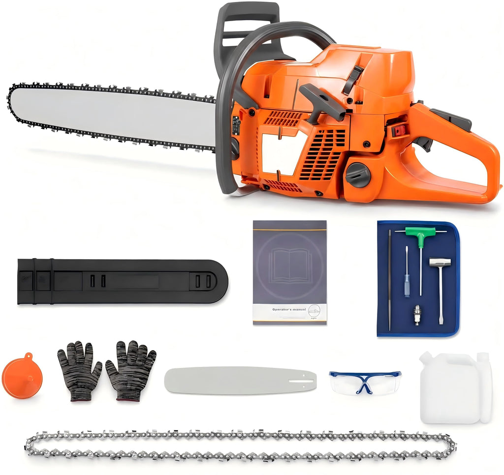 71.8CC 24inch 2-Stroke Gas Chainsaw F7623