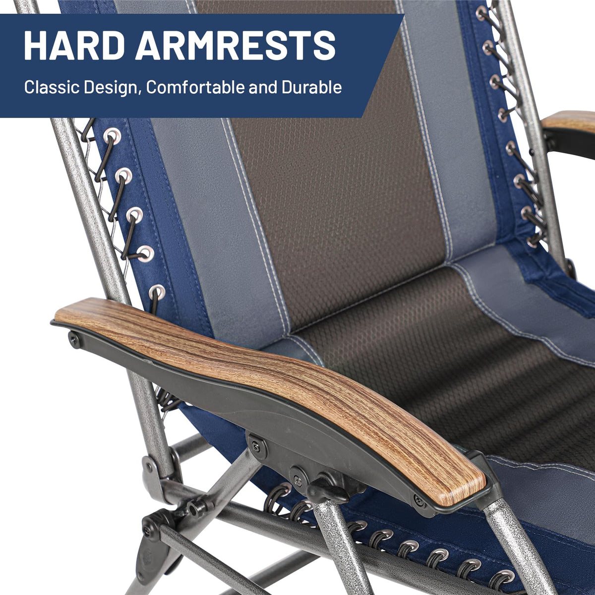 Oversized Zero Gravity Padded Reclining Lounge Chair with Cup Holder 350 lbs X4277