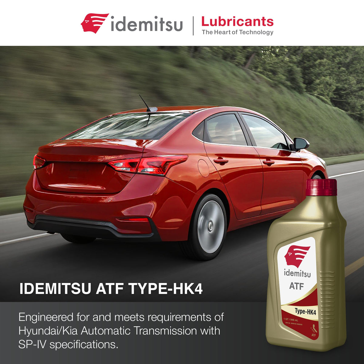 ATF Type HK4 Transmission Fluid 1 Qt 6 Pack Z498770