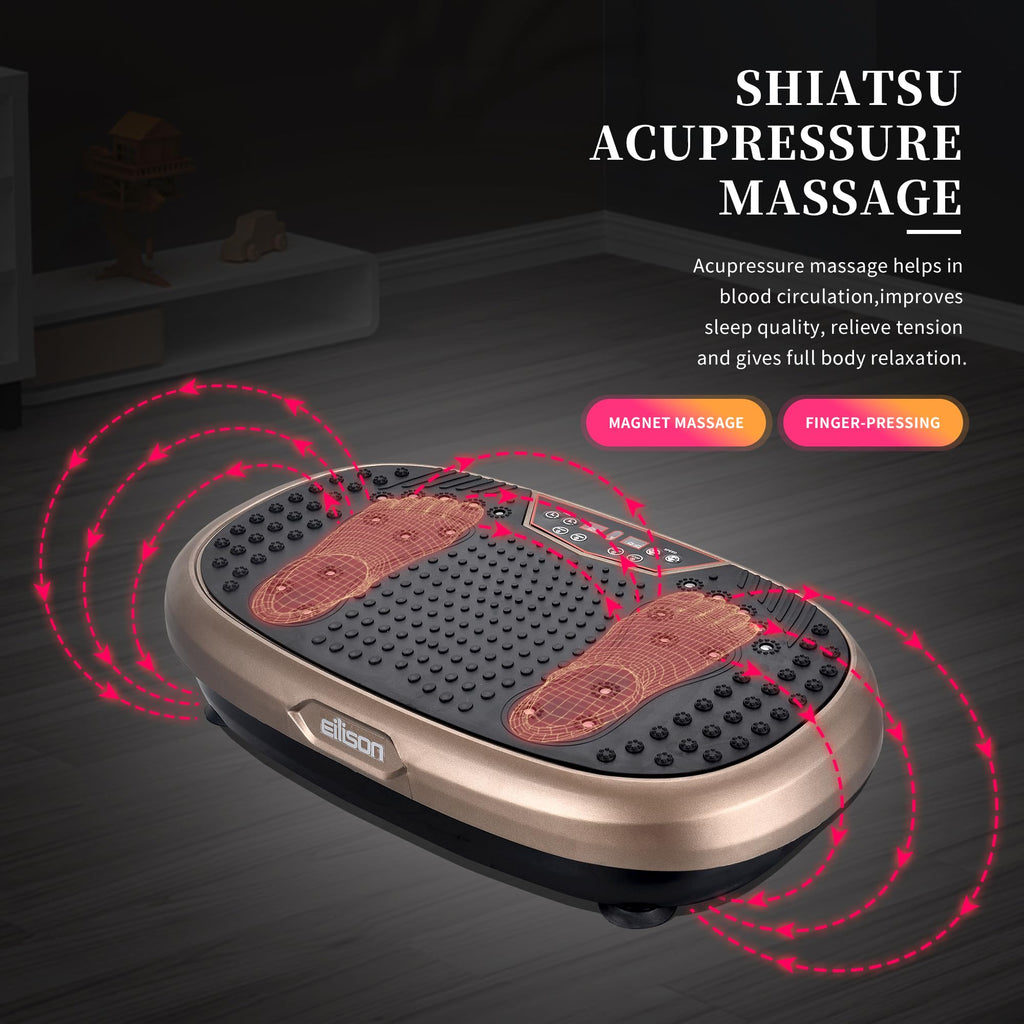 Vibration Plate Exercise Machine with 120 Speeds V3308