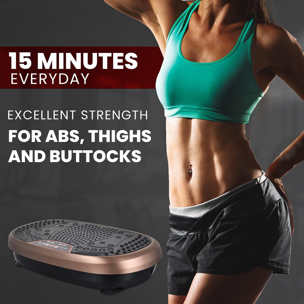 Vibration Plate Exercise Machine with 120 Speeds V3308