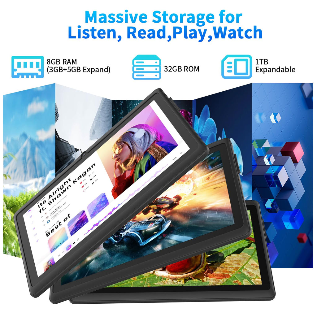 Android 15 Tablet 7 inch with Case Z4415