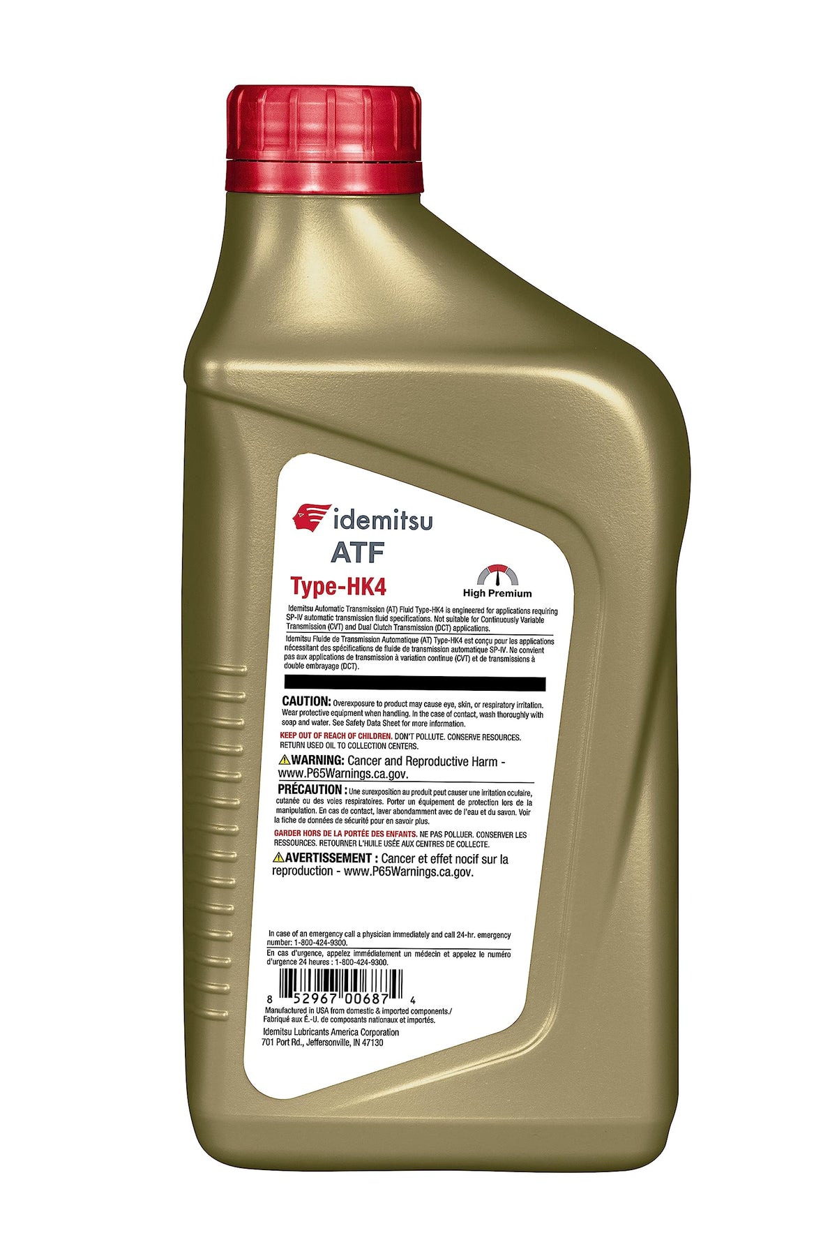 ATF Type HK4 Transmission Fluid 1 Qt 6 Pack Z498770