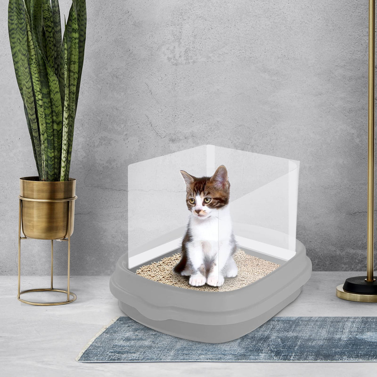 Cat Litter Box Pee Shields M73625