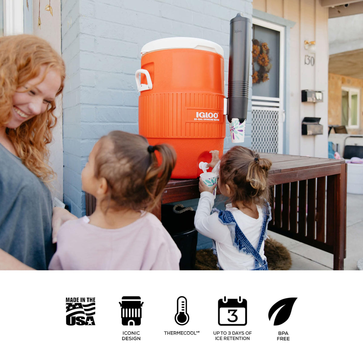 Insulated Beverage Dispenser with Spout N4628