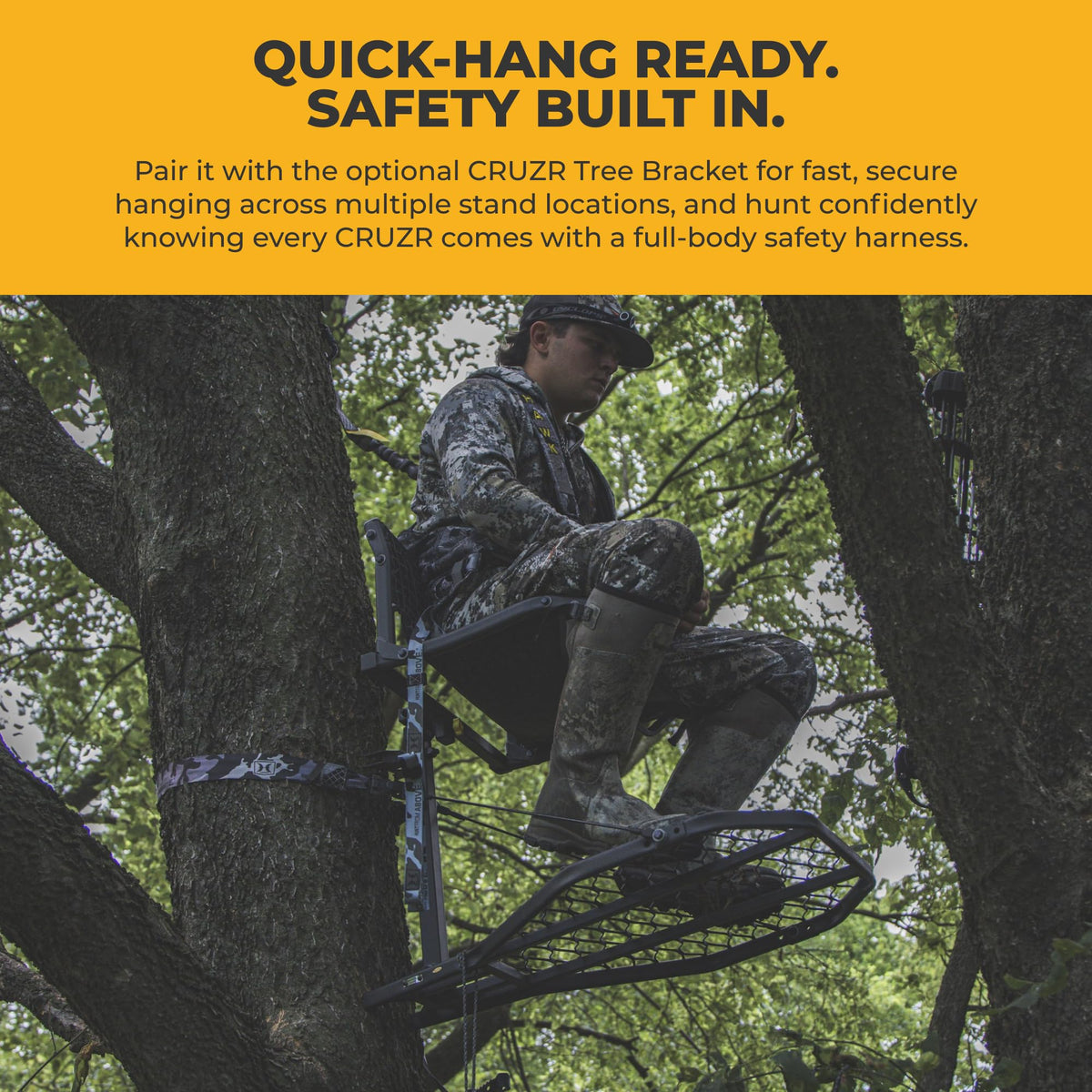 Hunting Tree Stand with MeshComfort Seat B6024