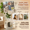 Cat Carrier Backpack, 13.8 Inches X729