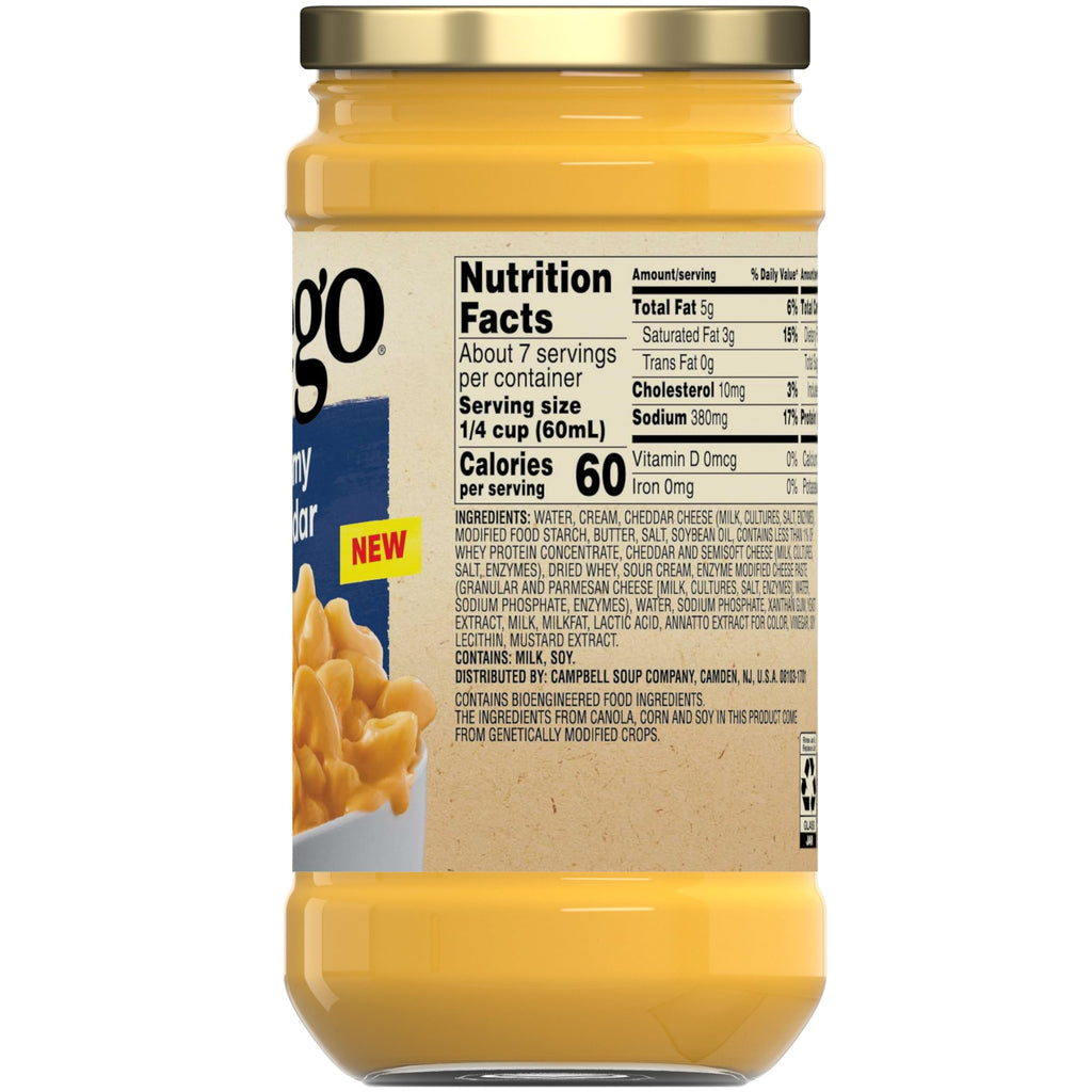Creamy Cheddar Cheese Sauce 14.5 oz 12 Pack T45606