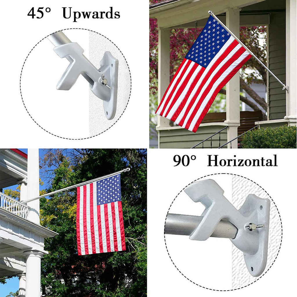 Heavy Duty Aluminum Flag Pole Holder P86198