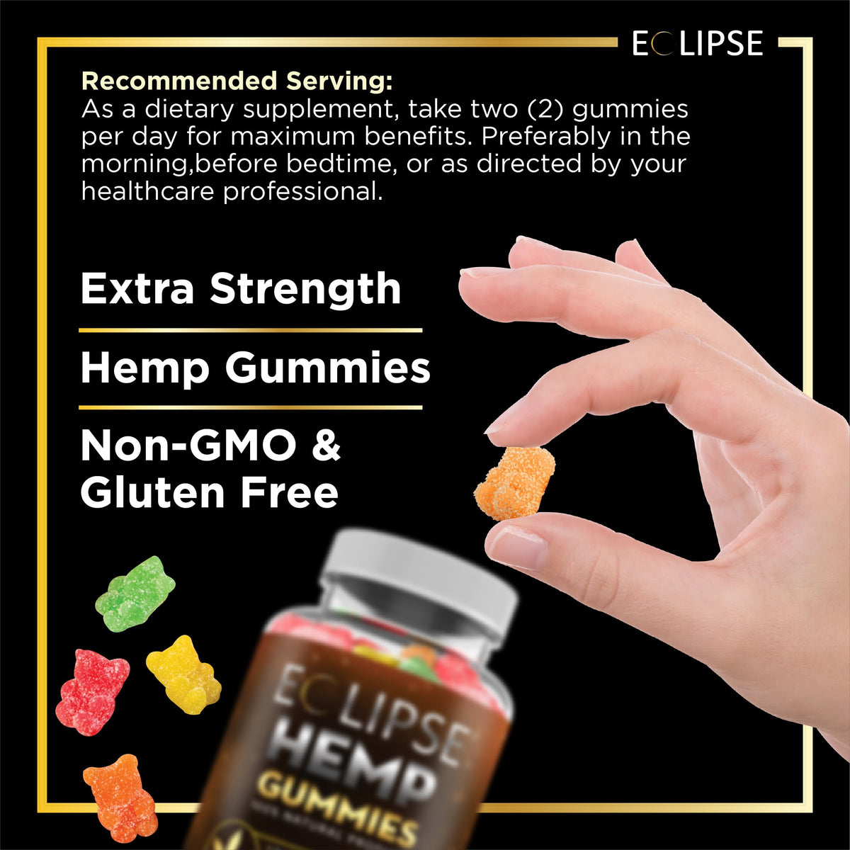 Hemp Gummies 60 Count U210183