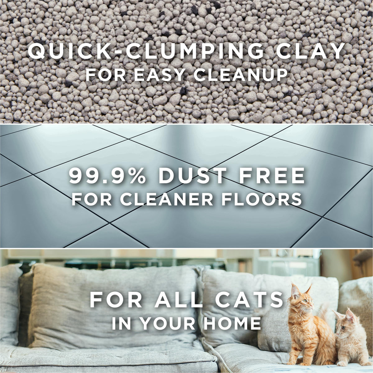 Unscented Clumping Cat Litter J749