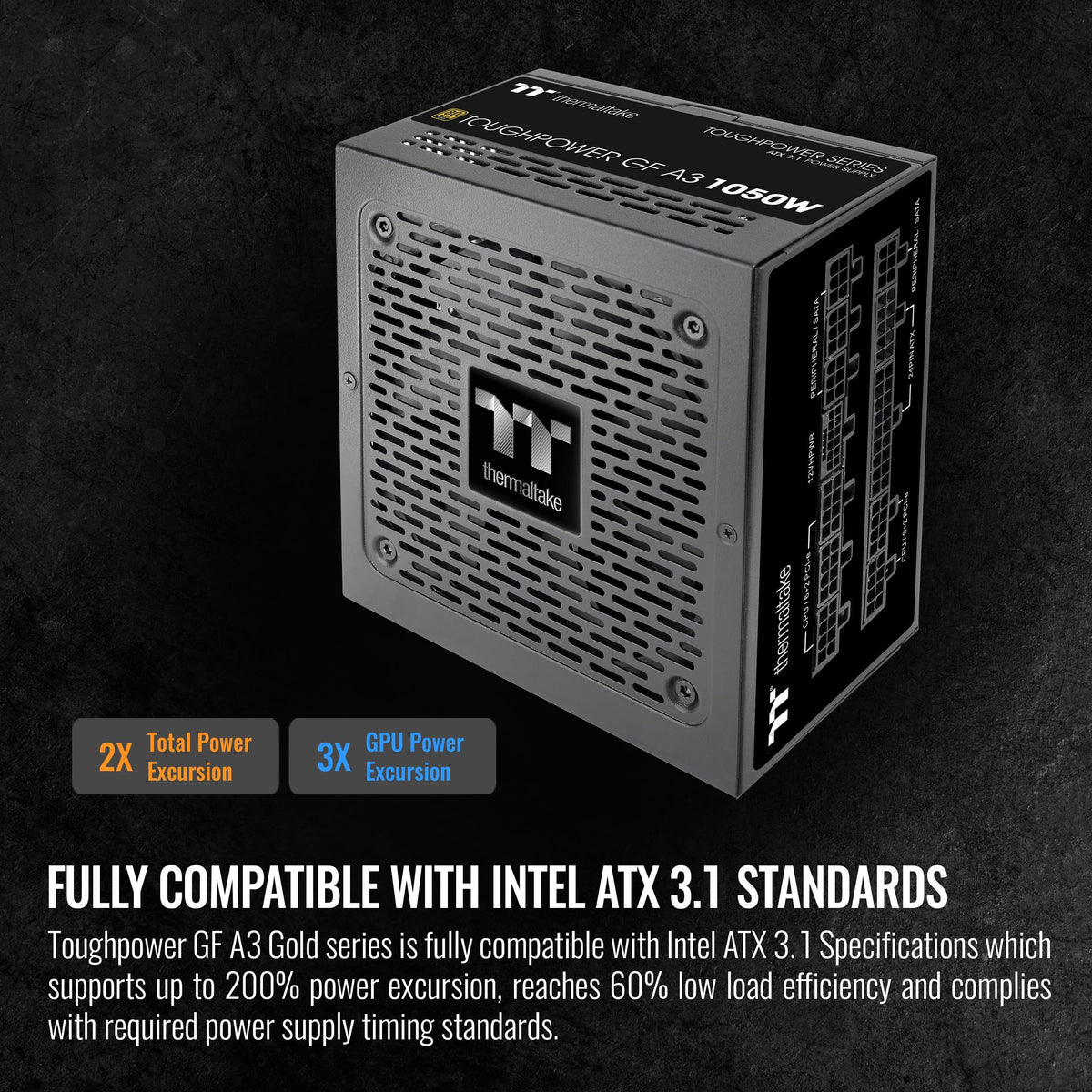 1050W 80+ Gold ATX 3.1 Power Supply C950